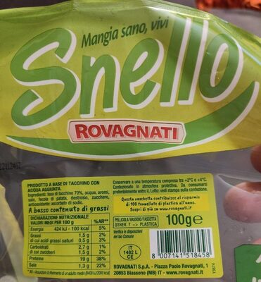 Snello - Fesa di Tacchino al forno