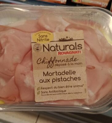 Mortadelle aux pistaches front packaging