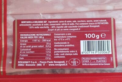 Mortadella Bologna igp
