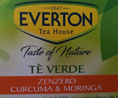 The verde zenzero curcuma e moringa Everton