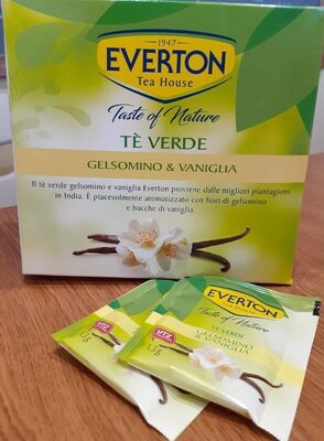 Tè verde gelsomino e vaniglia