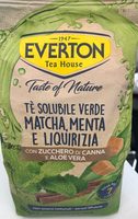 Thé soluble vert matcha menthr réglisse