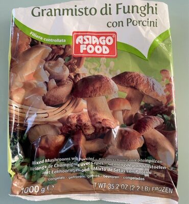 Granmisto di Funghi con Porcini front packaging