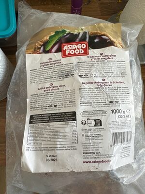 Gegrillte Aubergine In Scheiben