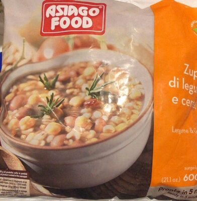 Zuppa di legumi e cereali