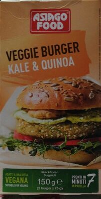 Veggie Burger Kale Quinoa