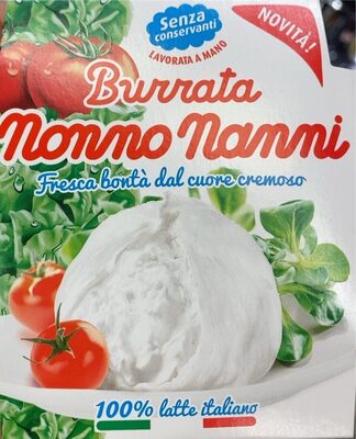 Burrata front packaging