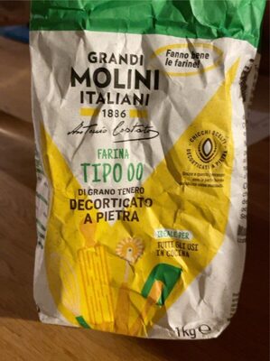 Farina tipo 00 front packaging