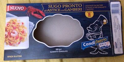 Sugo pronto all’astice con gamberi