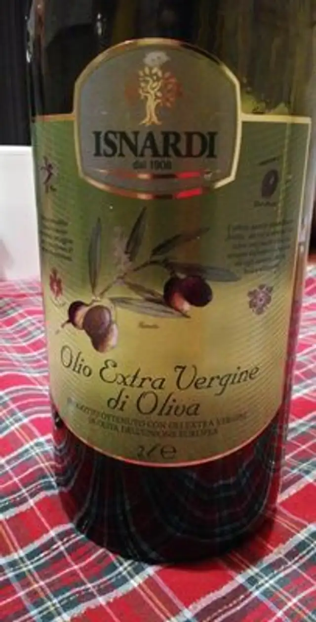 Olio extra vergine d'oliva front packaging