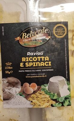Ravioli ricotta e spinaci