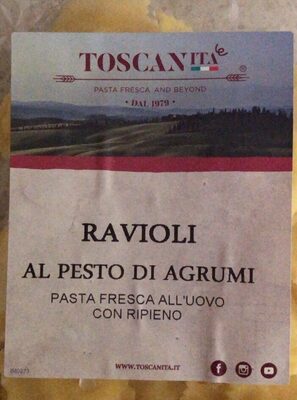 Ravioli al pesto di agrumi