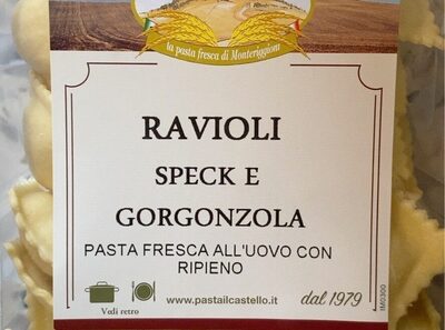 Ravioli speck e gorgonzola