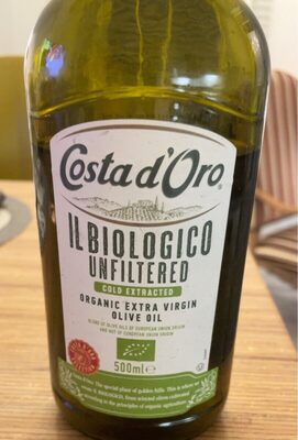 Organic extra virgin olive oil