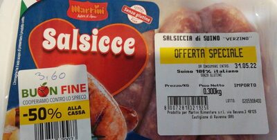 Salsiccia di suino