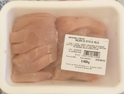 Tagliata di petto di pollo