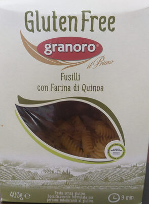 Fusilli con Farina di Quinoa front packaging