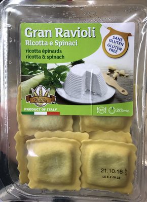 Gran Ravioli Ricotta e Spinaci