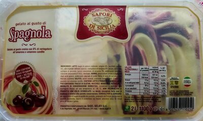 Gelato al gusto di Spagnola front packaging