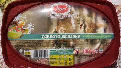 Gelato cassata siciliana