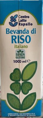 Bevanda di riso italiano