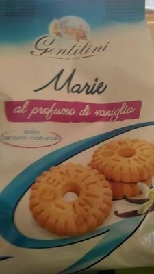 Marie al profumo di vaniglia front packaging