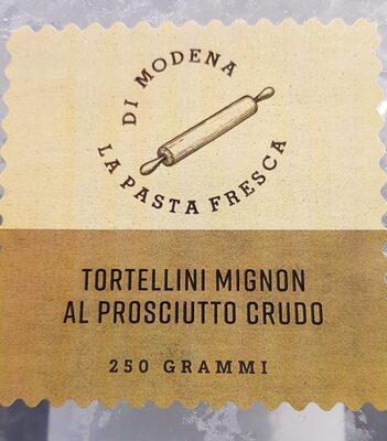 Tortellini mignon al prosciutto crudo