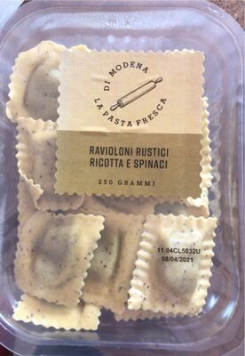 Ravioli ricotta e spinaci