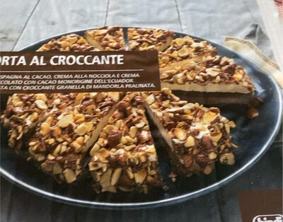Torta al croccate front packaging