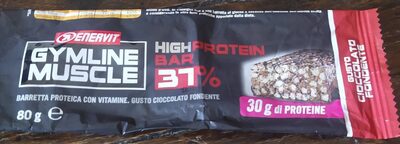 Gymline muscle High protein bar 37% cioccolato fondente