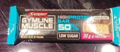 High protein bar mandorla front packaging