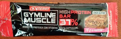 High protein bar cappuccio front packaging