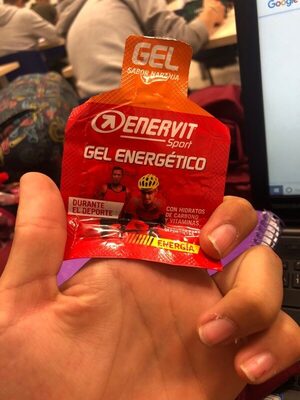 Gel energetico sabor naranja