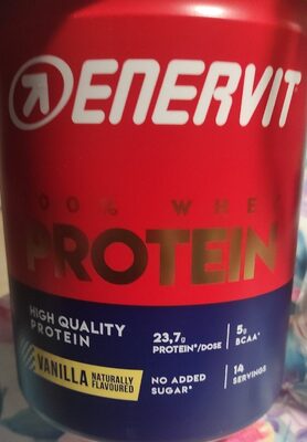 100% whey protein vanilla