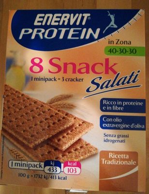 8 snack salati