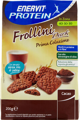 Prima colazione frollini dark cacao