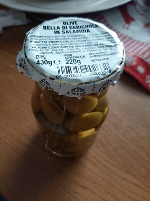 Olive di cerignola in salamoia