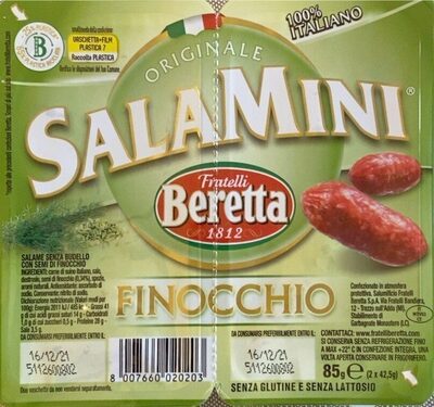 Salamini front packaging