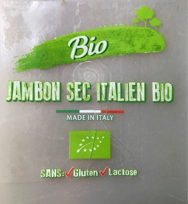 Jambon sec italien bio