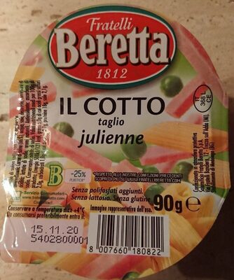 Il cotto julienne front packaging