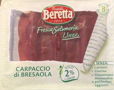 Carpaccio di bresaola