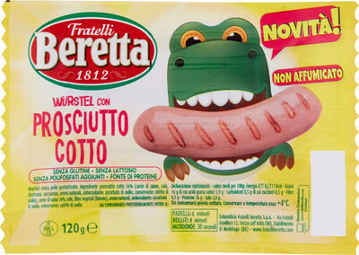 Würstel con prosciutto cotto