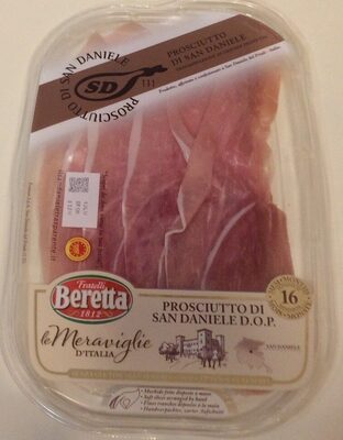 Prosciutto di San Daniele D.O.P. front packaging