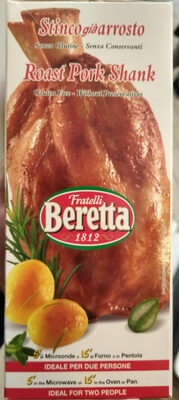 Stinco già arrosto front packaging