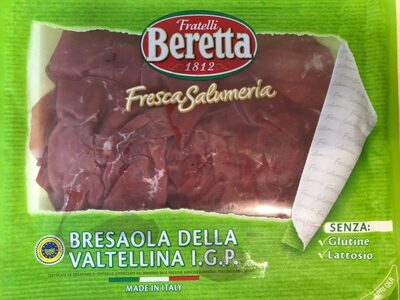 Bresaola della Valtellina I.G.P. front packaging
