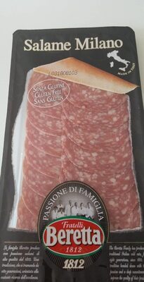 Salame milano front packaging