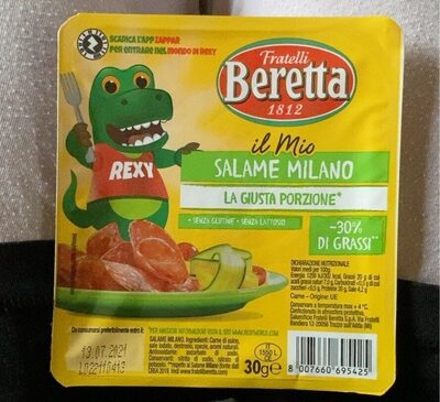 il mio salame Milano front packaging