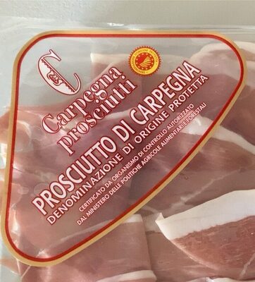 Prosciutto di Carpegna front packaging