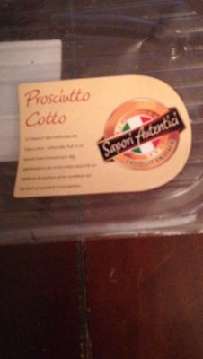 Prosciutto cotto