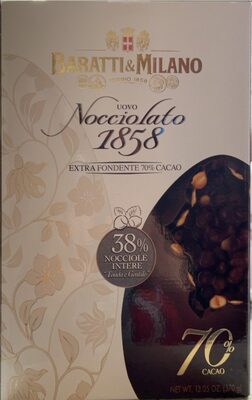 Nocciolato extra fondente 70%